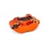 Brake Caliper 4-piston MotoForce Racing orange Brake Caliper 4-piston MotoForce Racing orange
