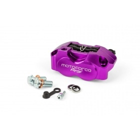 4-piston brake caliper MotoForce Racing violet