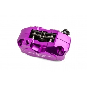 4-piston brake caliper MotoForce Racing violet