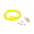 Komplekts Degvielas šļūtene + filtrs d,5 mm neona dzeltens Komplekts Degvielas šļūtene + filtrs d,5 mm neona dzeltens