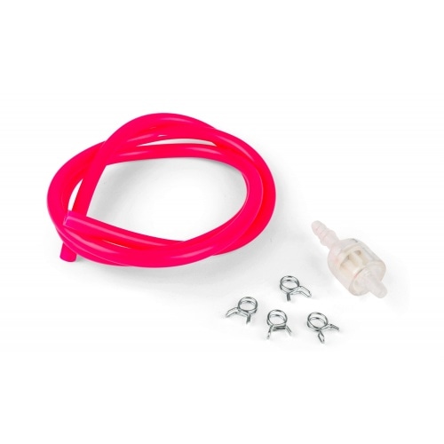 Komplekts Degvielas šļūtene + filtrs d.5mm rozā krāsā Komplekts Degvielas šļūtene + filtrs d.5mm rozā krāsā