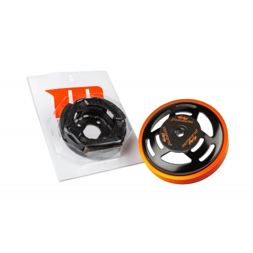 Комплект сцепление + колокол 107 мм Motoforce Racing Piaggio / Peugeot Комплект сцепление + колокол 107 мм Motoforce Racing Piaggio / Peugeot