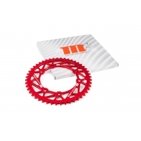 Rear Sprocket 48T 420 MotoForce Racing Rieju MRT Alu Red Rear Sprocket 48T 420 MotoForce Racing Rieju MRT Alu Red