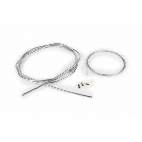 Droselēšanas kabeļa komplekts universāls 1,2 mm x 2 metri Motoforce Racing hroms