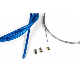 Droselēšanas kabeļa komplekts universāls 1,2 mm x 2 metri Motoforce Racing Lazer blue