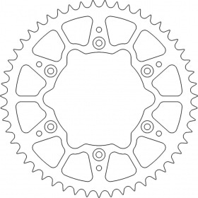 Rear Sprocket Moto Master 520 aluminium 42 teeth orange KTM / Husqvarna