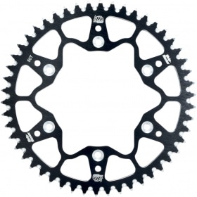Aizmugurējais cilindrs Moto Master 520 alumīnija 42 zobi melns YZ / YZF