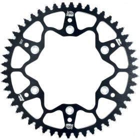 Aizmugurējais cilindrs Moto Master 520 alumīnija 46 zobi melns YZ / YZF