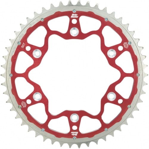 Rear Sprocket Moto Master 520 Fusion 49 teeth red Sherco / Beta Rear Sprocket Moto Master 520 Fusion 49 teeth red Sherco / Beta