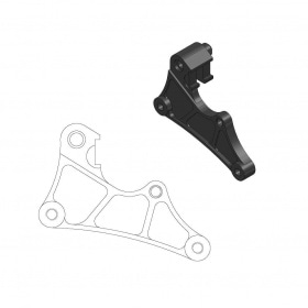 Brake Caliper Bracket Moto Master Supermoto Street 320mm KXF after 2006