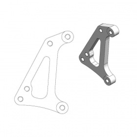 Brake Caliper Bracket Moto Master 320 Sherco