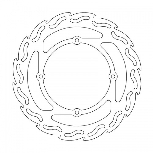 Brake Disc front Moto Master Flame CR 125 / 250 before 1994 Brake Disc front Moto Master Flame CR 125 / 250 before 1994