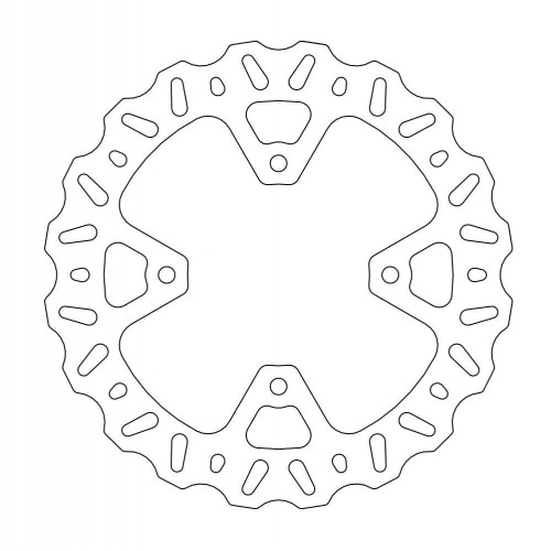 Bremžu disks Moto Master Nitro aizmugurējais TM racing MX / EN Bremžu disks Moto Master Nitro aizmugurējais TM racing MX / EN