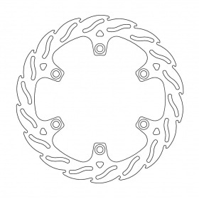 Brake Disc fixed Moto Master Flame rear KXF 250 / 450 after 2019