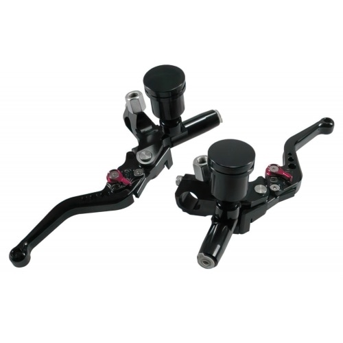 Brake and clutch lever unit MTKT CNC, for disc brake or hydraulic clutch, M10x1.25mm, black Brake and clutch lever unit MTKT CNC, for disc brake or hydraulic clutch, M10x1.25mm, black