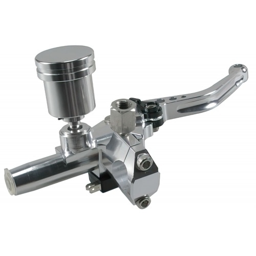 Brake Lever (cable) and Brake Cylinder with lever (hydraulic) MTKT CNC chrome Brake Lever (cable) and Brake Cylinder with lever (hydraulic) MTKT CNC chrome