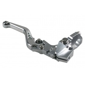 Bremžu sviras (troses) un bremžu galvenais cilindrs ar sviru (hidrauliskais) MTKT CNC hroms