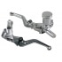 Brake Lever (cable) and Brake Cylinder with lever (hydraulic) MTKT CNC chrome Brake Lever (cable) and Brake Cylinder with lever (hydraulic) MTKT CNC chrome