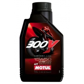 4-stroke Engine Oil Motul 300V Factory Line Road15W50 1l