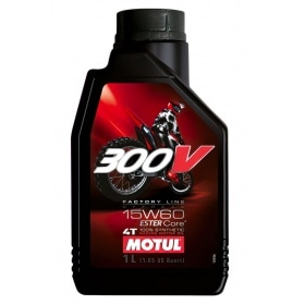 4-stroke Engine Oil Motul 300V Factory Line Off Road 15W-60 1l