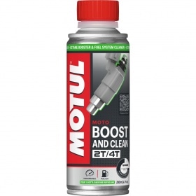 Oktāna pastiprinātājs / degvielas piedeva Motul Boost & Clean 2T / 4T Moto