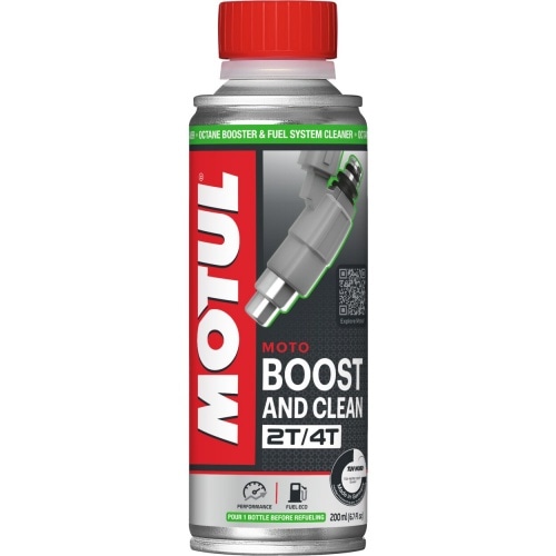 Oktāna pastiprinātājs / degvielas piedeva Motul Boost & Clean 2T / 4T Moto Oktāna pastiprinātājs / degvielas piedeva Motul Boost & Clean 2T / 4T Moto
