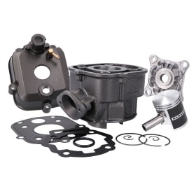 Cylinder Naraku 50cc inkl. Zylinderkopf Derbi Senda / Aprilia RX/SX / RS4 / Gilera RCR/SMT D50B0 E4 2018-