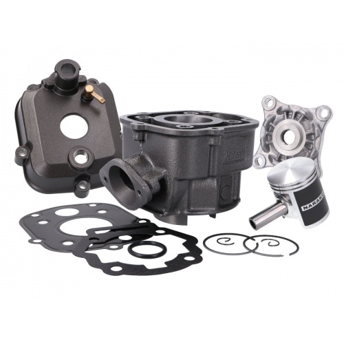 Cylinder Naraku 50cc inkl. Zylinderkopf Derbi Senda / Aprilia RX/SX / RS4 / Gilera RCR/SMT D50B0 E4 2018- Cylinder Naraku 50cc inkl. Zylinderkopf Derbi Senda / Aprilia RX/SX / RS4 / Gilera RCR/SMT D50B0 E4 2018-