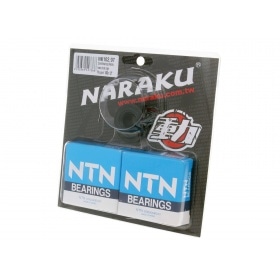 Crankshaft Bearing + Oil Seal Kit Naraku Heavy Duty Peugeot 100cc 2-stroke