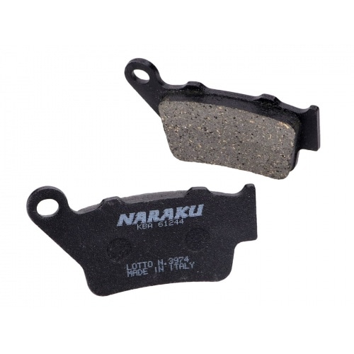 Bremžu uzlikas Naraku organic (aizmugurējās) KTM Duke 125 / 390 Bremžu uzlikas Naraku organic (aizmugurējās) KTM Duke 125 / 390