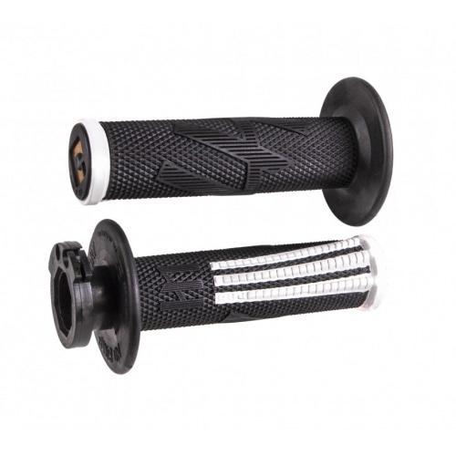 Rokturi ODI Emig Pro V2 Lock-on full diamond black / white Rokturi ODI Emig Pro V2 Lock-on full diamond black / white