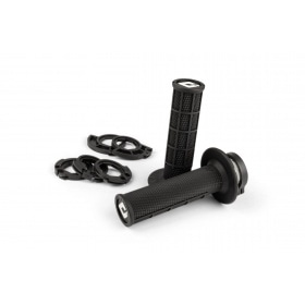 ODI MX V2 rokturi ar pusi vafeļu melni