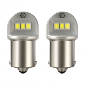 Spuldze LED R10W 12V - 1,2W BA15S Osram LEDspuldze balta 6000K (X2)