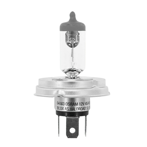 Priekšējā luktura halogēna lampa R2 12V - 45/40W P45T Osram balta Priekšējā luktura halogēna lampa R2 12V - 45/40W P45T Osram balta