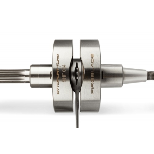 Crankshaft stroke 39,3mm / conrod 90mm d.76mm Ottopuntouno Fireblade for case 8.1 / Polini PRE Crankshaft stroke 39,3mm / conrod 90mm d.76mm Ottopuntouno Fireblade for case 8.1 / Polini PRE