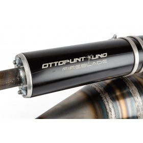 Exhaust Ottopuntouno R-18 100cc for case 8.1 Minarelli