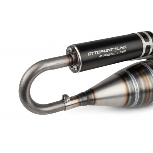 Exhaust Ottopuntouno 8.1 R-18 100cc Fireblade / Malossi RC-One crankcase Exhaust Ottopuntouno 8.1 R-18 100cc Fireblade / Malossi RC-One crankcase