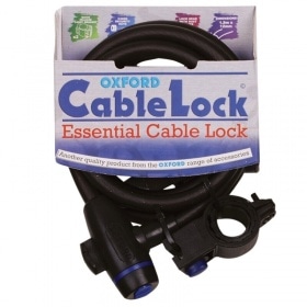 Cable Lock Cablelock Oxford 1.5m x 25mm smoke