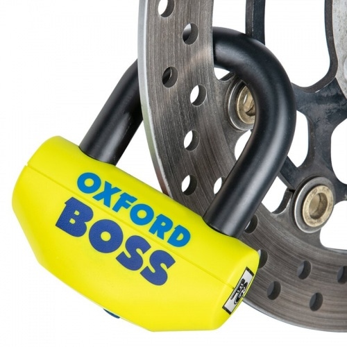 U-Lock / Disc Lock w/ alarm Boss Oxford 16mm U-Lock / Disc Lock w/ alarm Boss Oxford 16mm