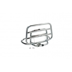 Luggage Rack rear chrome folding 32x22cm Vespa Primavera 50 - 150cc