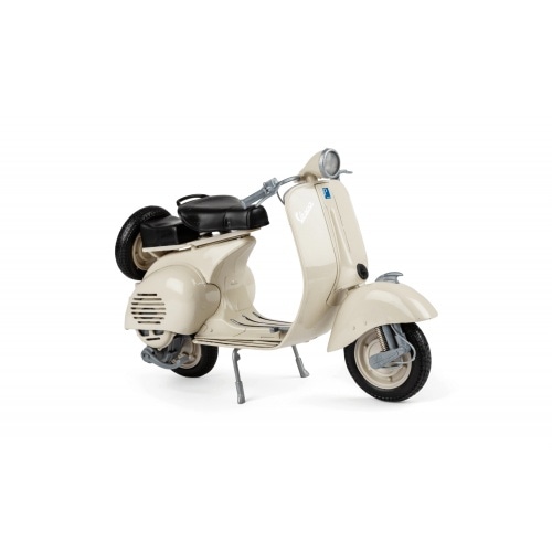 Miniature Vespa 150 VL1T Sidecar Cream 1:6 Miniature Vespa 150 VL1T Sidecar Cream 1:6