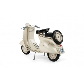 Miniature Vespa 150 VL1T Sidecar Cream 1:6