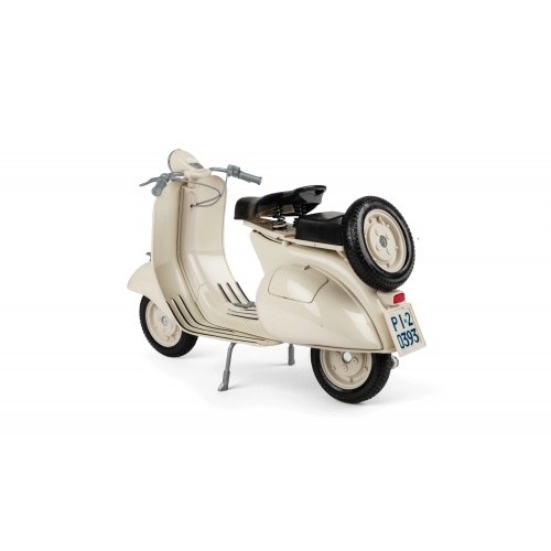 Miniature Vespa 150 VL1T Sidecar Cream 1:6 Miniature Vespa 150 VL1T Sidecar Cream 1:6