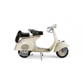 Miniature Vespa 150 VL1T Sidecar Cream 1:6