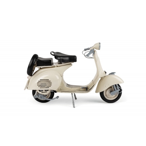 Miniature Vespa 150 VL1T Sidecar Cream 1:6 Miniature Vespa 150 VL1T Sidecar Cream 1:6