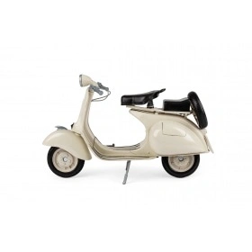 Miniature Vespa 150 VL1T Sidecar Cream 1:6