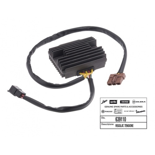 Voltage Regulator 7 wires/2 multi-plugs Piaggio for Vespa GTS/GTS Super/GTV/GT 60 125-300cc Voltage Regulator 7 wires/2 multi-plugs Piaggio for Vespa GTS/GTS Super/GTV/GT 60 125-300cc
