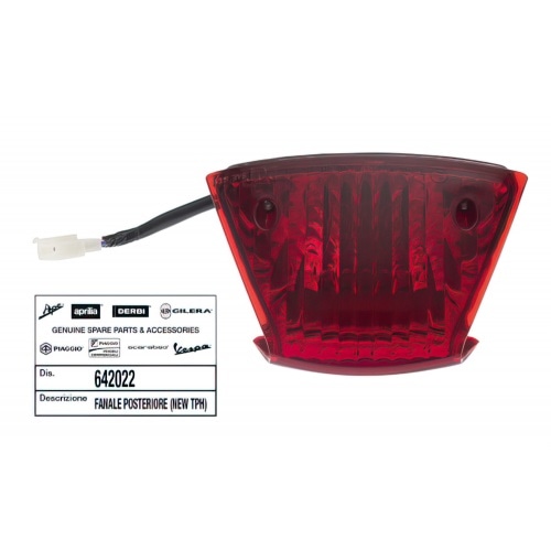 Aizmugurējais lukturis Piaggio Typhoon pēc 2010 gada Aizmugurējais lukturis Piaggio Typhoon pēc 2010 gada