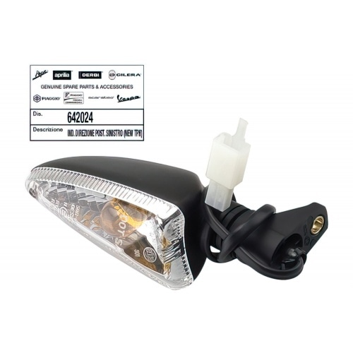 Indikators kreisais aizmugurējais Piaggio Typhoon pēc 2010 gada Indikators kreisais aizmugurējais Piaggio Typhoon pēc 2010 gada