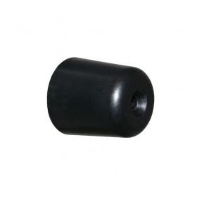 Stūres gals melns (x1) Piaggio / Gilera